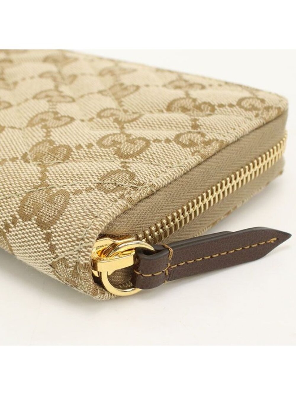 Gucci Zip Around Wallet GG Marmont Canvas - Picture 6 of 7